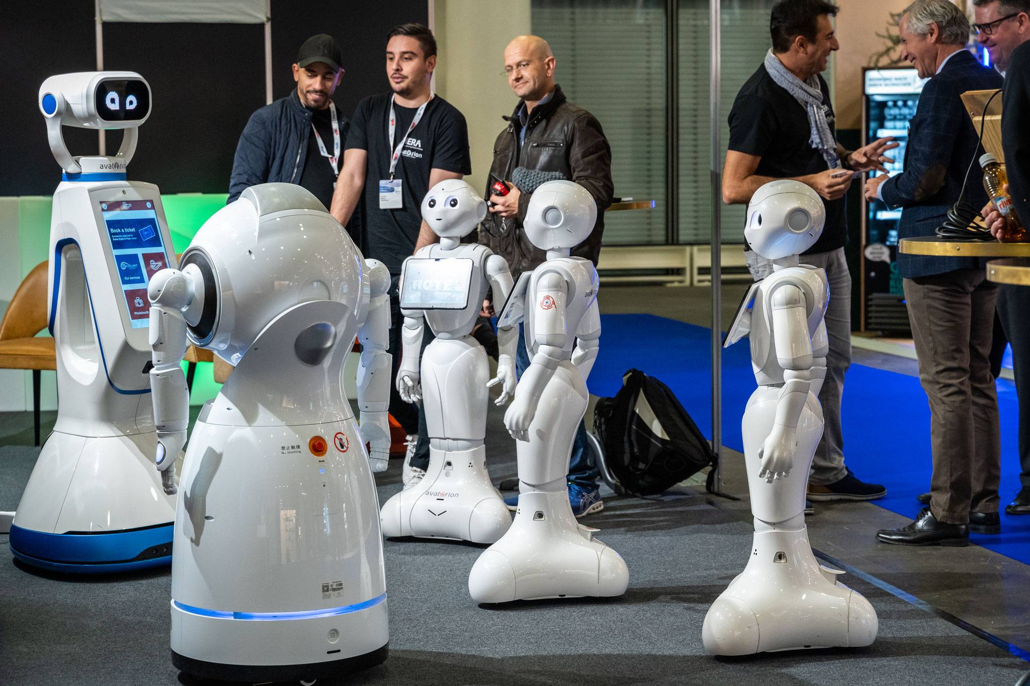 Robot humanoïde pepper evotion