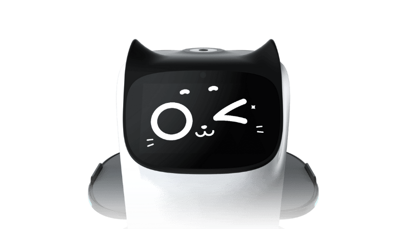 BellaBot-visage-de-chat BellaBot le robot au visage et expressions de chats