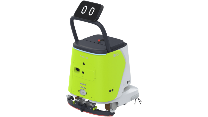 Robot-CC1-poignée-levée Robot nettoyeur CC1 très simple d'utilisation