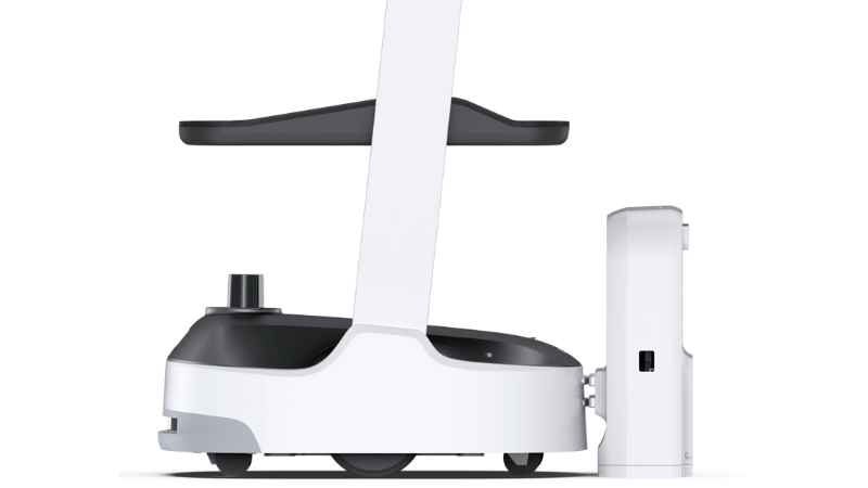 Pudubot 2 robot de livraison et sa station de recharge