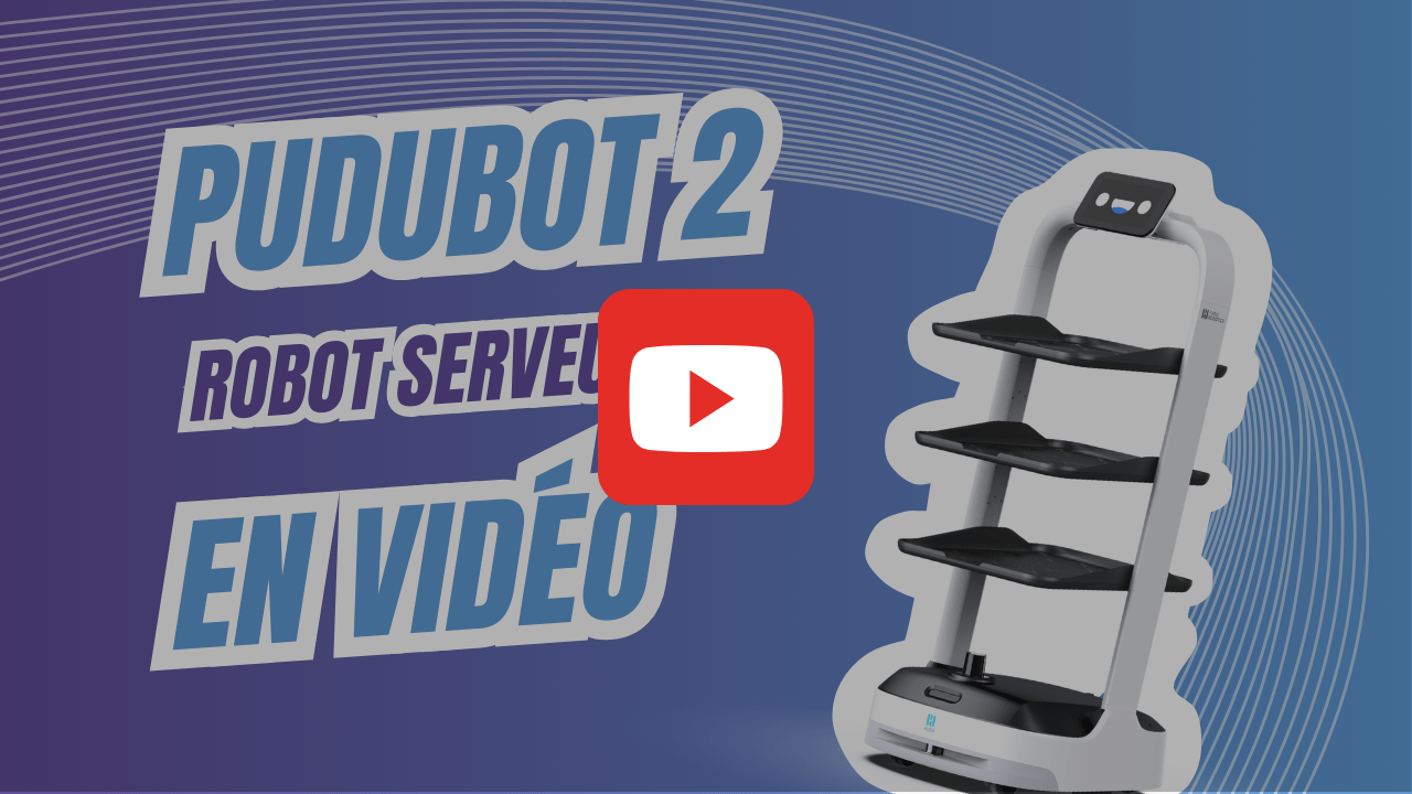 lire la video PUDUBOT 2 robot de livraison