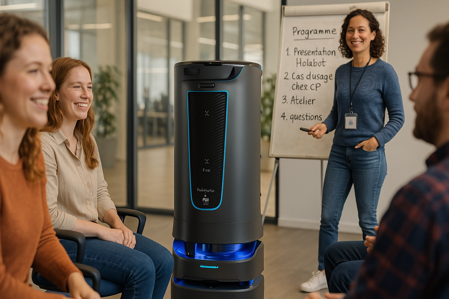 formation robot serveur par evotion