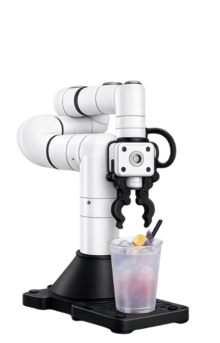 robot bar animation évènementielle